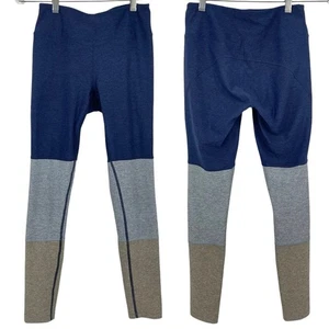 OUTDOOR VOICES Mid Rise Colorblock Activewear Leggings Size Small Performance - Picture 1 of 6