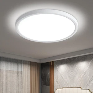 12 "LED Ceiling Light 24W Color Temperature 5000K, Flat Circular Ceiling Light f - Picture 1 of 12