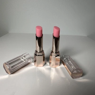 2 * Lancome Lip Idole Butterglow Lip Balm Lipstick Keep It Glowy MINI NEW - Image 1 of 4