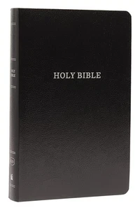 KJV Holy Bible: Gift and Award, Black Leather-Look, Red Letter, Comfort Prin... - Bild 1 von 1