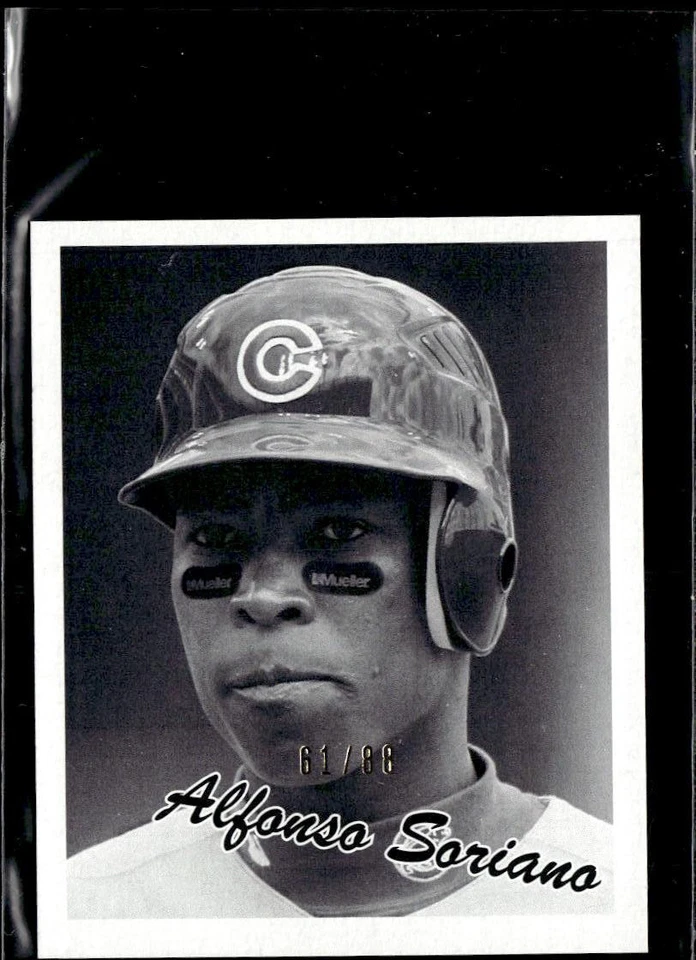 2008 Upper Deck Goudey No253 Alfonso Soriano Mini Green Backs No/88 Chicago Cubs - Изображение 1 из 2