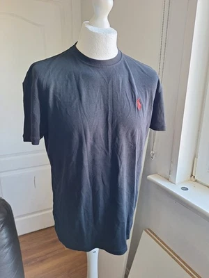 Polo Ralph Lauren Mens Black Crew Neck T-Shirt – Size 3XL - Image 1 of 4