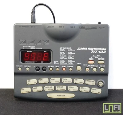 Zoom RhythmTrack RT-123 90's Small Drum & Bass Rhythm Machine - image 1 of 4
