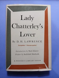 Lady Chatterley's Lover by D.H. Lawrence (1959/HC) Modern Library - Picture 1 of 16