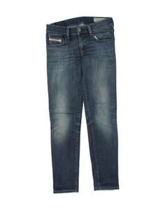 DIESEL Womens Getlegg Skinny Jeans W25 L28 Blue Cotton DJ13 - Picture 1 of 4