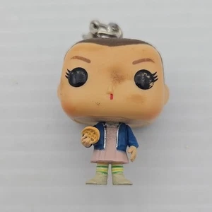 Stranger Things Eleven " 11 " with Eggos Key Ring Funko Pop! Vinyl - Picture 1 of 2