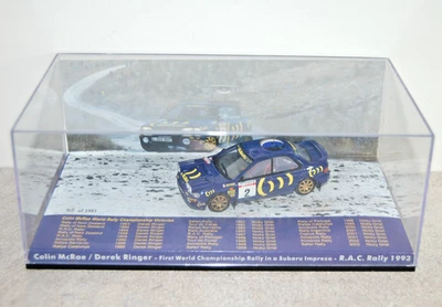 TROFEU (REPLICAR)  RARE LIMITED EDITION SUBARU IMPREZA COLIN McRAE RAC RALLY 93 - Image 1 of 4