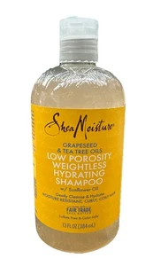Shea Moisture Grapeseed Tea Tree Oils Low Porosity Weightless Shampoo 13 fl oz - Picture 1 of 1