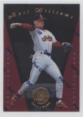 1997 Pinnacle Certified Red Matt Williams #3 - Image 1 of 2