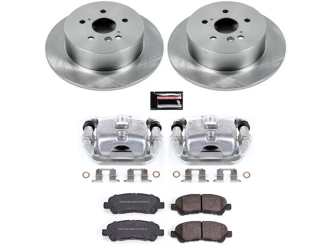 Pastilha de freio traseira e kit de rotor para 2008-2013 Toyota Highlander 2009 2010 XY878HW - Imagem 1 de 1