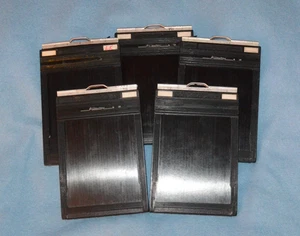 Riteway 4x5 film holders - Lot of 5 - Good - Usable - Picture 1 of 2