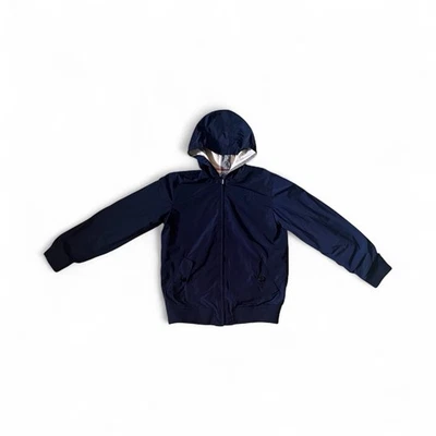 Chaqueta reversible Burberry para niños talla 12 azul marino Foto 1 de 3