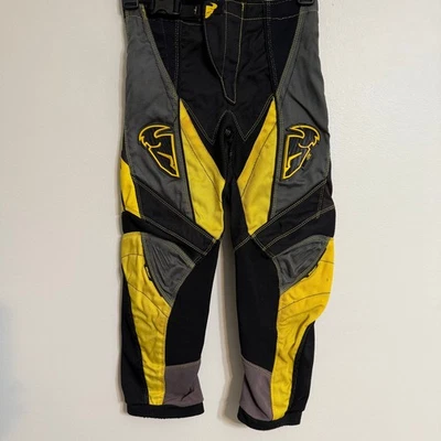 Thor Kenytex Vintage 1990s Color Block Kid's Motocross Pants Size 22 - image 1 of 4