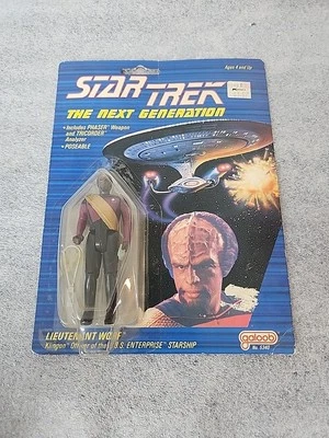 星际迷航下一代沃夫中尉可动人偶 1988 — 第 1/4 张图片