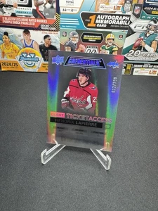 2021 Credentials Debut Ticket Access /799 Tier 2 Hendrix Lapierre #123 Rookie RC - Bild 1 von 2