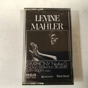 Levine Chicago Symphony Mahler Symphony Number 4 Cassette Tape - Imagen 1 de 2