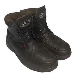 Stivali PAJAR Canada Bolle impermeabili 1963 in pelle marrone da uomo taglia 11-11,5  - Foto 1 di 13