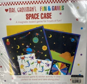 Mrs. Grossman’s Fun & Games Space Case New In Package Travel Game Stickers - Picture 1 of 8