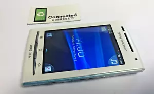 Sony Ericsson XPERIA X8 E15i Smartphone (entsperrt) Android 2.1 - weiß & blau - Bild 1 von 10