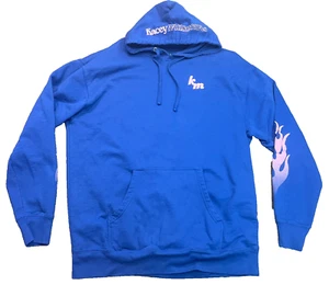 Kacey Musgraves Hoodie Size 2XL Blue Texas is hot I can be cold - Picture 1 of 6