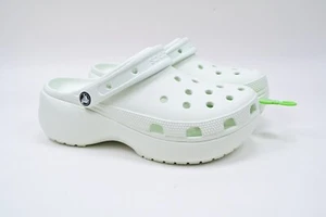 New CROCS Womens CLASSIC PLATFORM CLOG 206750 Mint Tint Slip On Sandal 7 - 11 - Picture 1 of 4