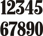 Aufkleber Selbstklebende Zahlen 6cm Startnummern Tür Boot Hausnummer Tonne SK130
