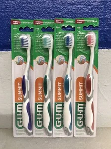 Gum Summit Zahnbürste 505 Soft Compact Head Sunstar 4er Pack Neu Versiegelt - Bild 1 von 2