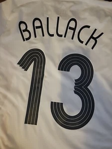 Adidas x Germany World Cup 2006 Home Jersey Ballack Size M 068786 - Picture 1 of 9