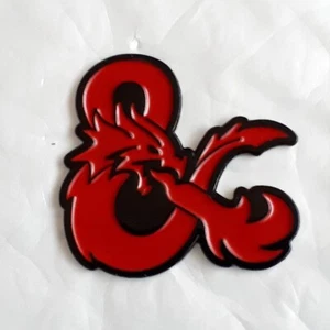 Gamer Rollenspieler Roleplaying RPG LARP Pin Anstecker DUNGEONS & DRAGONS D&D - Bild 1 von 2