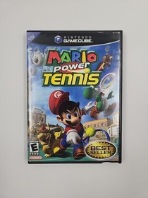 Mario Power Tennis Nintendo GameCube Complete CIB