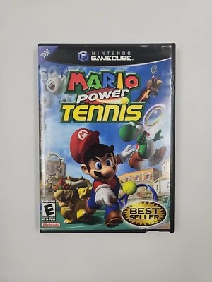 Mario Power Tennis Nintendo GameCube Complete CIB - Image 1 of 4
