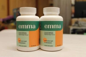 Set of 2 Emma Gut Relief Suppliment 60 Caps Exp 03/2026 - NEW ^ - Picture 1 of 3