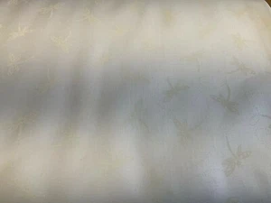 MAYWOOD STUDIO SOLITAIRE WHITES #214-4W - DRAGONFLY-- BY THE YARD - Picture 1 of 2