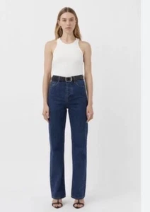 Camilla And Marc Selena Jeans Sz 26 8-10 Paid $320 Blue Mid Rise - Picture 1 of 2
