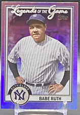 2023 Topps Series 2 #LG-9 BABE RUTH New York Yankees Legends of the Game Foil
