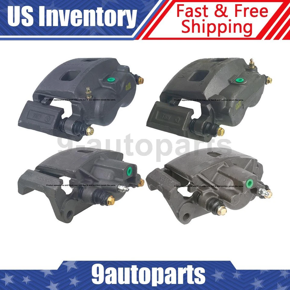 Pinças de freio dianteiras e traseiras conjunto de 4 para 2002-2005 Dodge Ram 1500 - Imagem 1 de 4