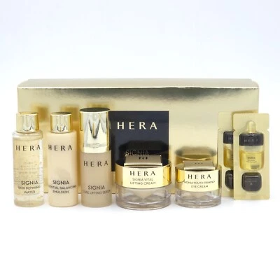 HERA Signia Deluxe Kit 6 Items Water Emulsion Serum Cream K-Beauty - Image 1 of 4