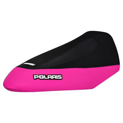 Cubierta de asiento Polaris RMK 600 800 900 Dragon 05-07 ROSA - NEGRO lado/parte superior #312 Foto 1 de 3