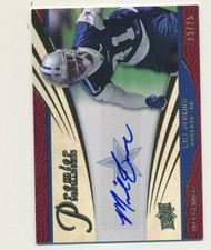 2008 Upper Deck Premier Penmanship Autographs Gold #PP81 Mike Jenkins /25