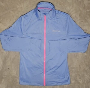 Giacca leggera Vineyard Vines Performance full zip taglia small blu Newport - Foto 1 di 12
