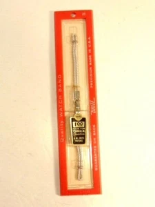 Vintage old stock Brite brand adjustable band for Timex Cavatina & dress watches - Picture 1 of 9