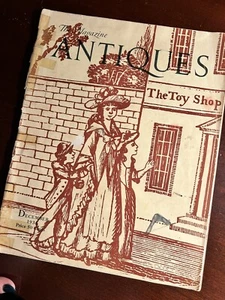 Vintage The Magazine Antiques: December 1934. Cover A Toy Shop - Picture 1 of 15
