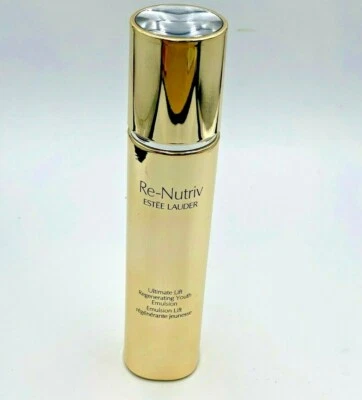 Nueva emulsión regeneradora juvenil Estee Lauder Re-Nutriv Ultimate Lift 2,5 OZ sin caja Foto 1 de 4