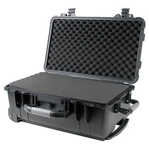 TACTICAL 22" WEATHERPROOF ROLLING RANGE GUN CASE W PELICAN 1510 PLUCK FOAM - Picture 1 of 3