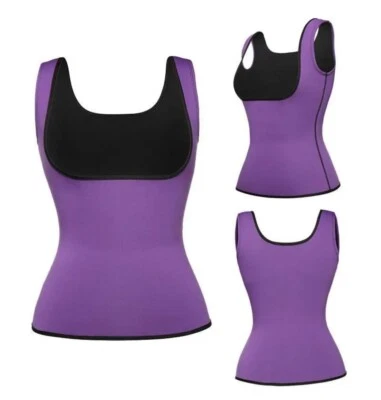 Lo último Sauna Modelador Corporal Mujeres Chaleco Adelgazante Termo Neopreno Entrenador de Cintura Foto 1 de 2