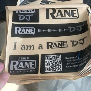 Rane DJ Sticker Sheet SERATO Rane DJ  - Picture 1 of 1
