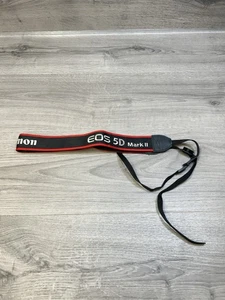 Genuine Canon EOS 5d Mark II Camera neck Strap - Embroidered - Vintage Retro - Picture 1 of 9