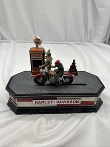 Franklin Mint Harley Davidson Sportster Cast Iron 2002 Mechanical Bank 0229/9500 - Picture 1 of 9