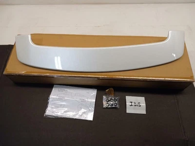New OEM Mitsubishi Rear Gate Upper Spoiler 2014-2022 Outlander MZ575333EX White - Image 1 of 4