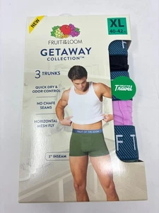 Fruit of the Loom Herren Boxershorts Getaway, leichter atmungsaktiver Stoff, - Bild 1 von 2